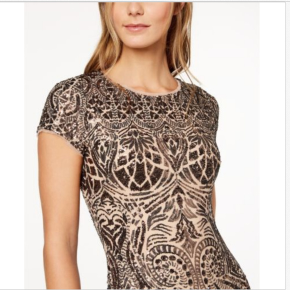 Sequin Dress Prom Formal Evening Gown - Picture 3 of 5